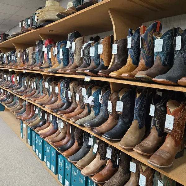 Quality western boots available in store
